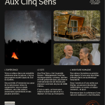 Hébergement aux Cinq Sens
